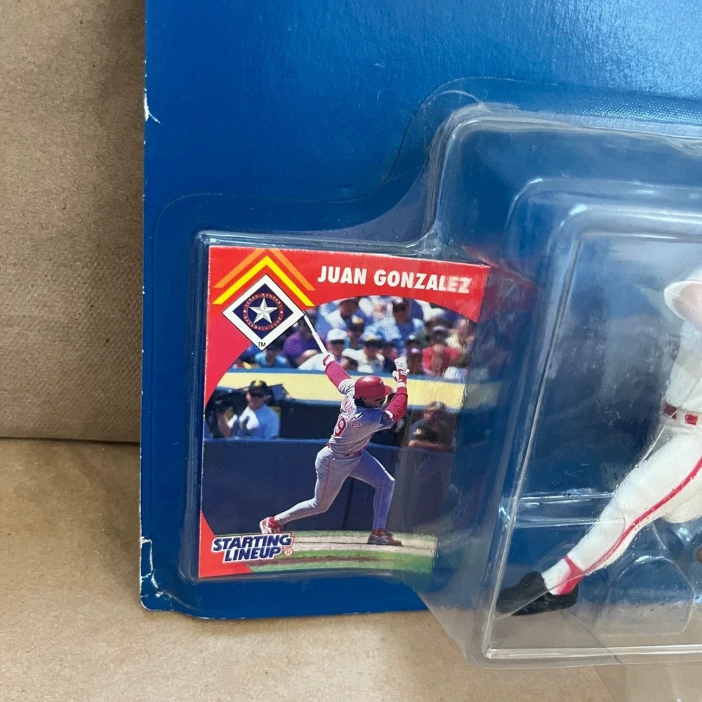1995 Starting Lineup Juan Gonzalez Texas Rangers Kenner Figure New Sealed